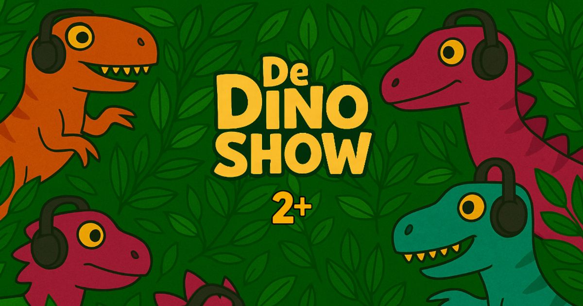 De Dinoshow (2+) — A.vontura Silent Disco Theater i.s.m. Theater de Krakeling