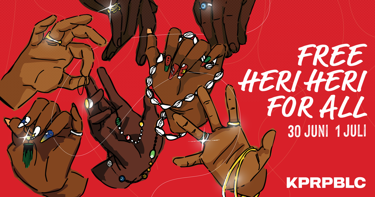 Free Heri Heri For All 2026  - KIP Republic / de Brakke Grond / Frascati