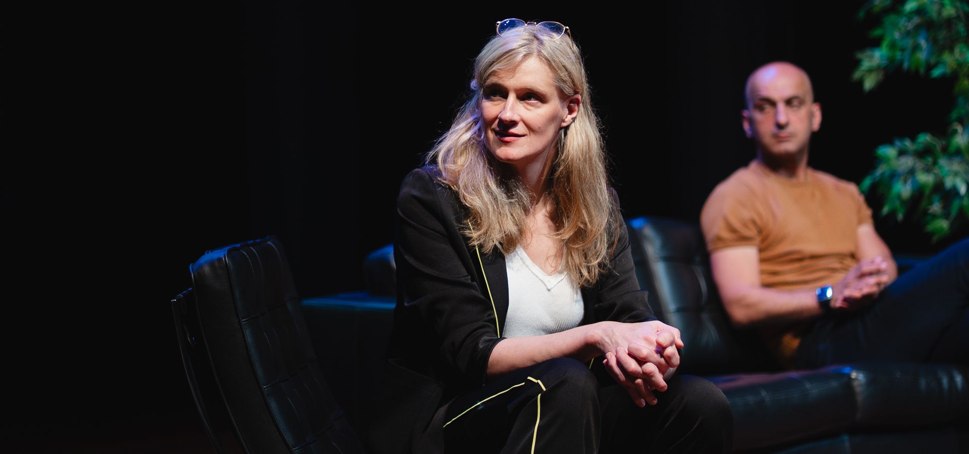 Met moderator Selm Merel Wenselaers